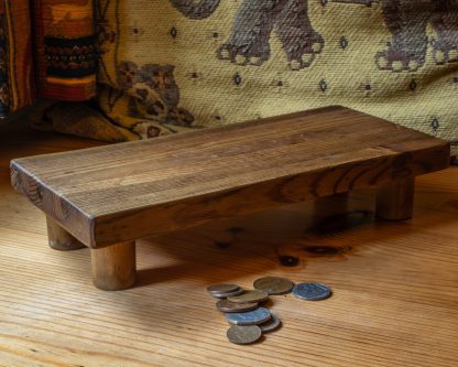 Handmade Small Reclaimed Wood Stand
